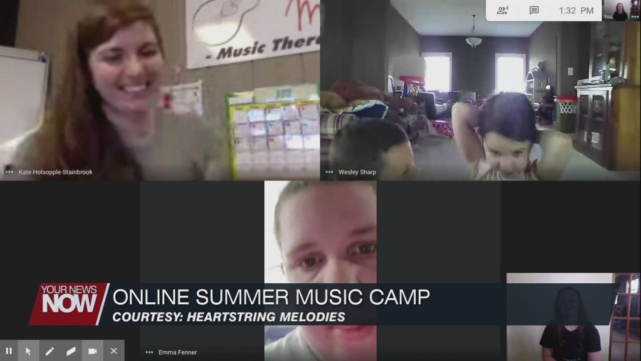 Music therapist taking their summer camp online to teach the power of music